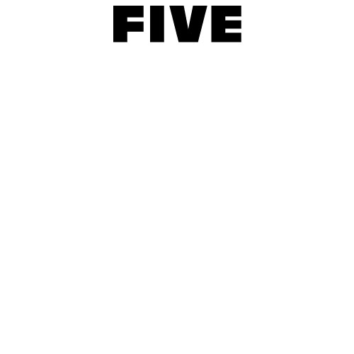 Dingbat Game #11 » FIVE » LEVEL 0